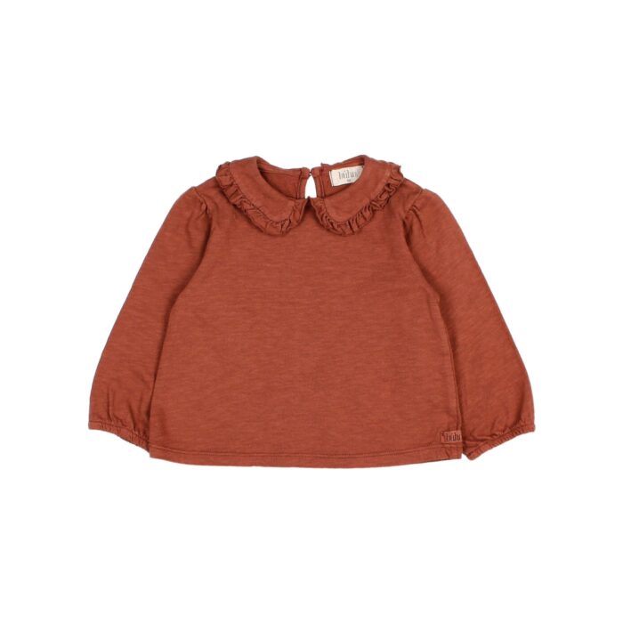 Collar T-Shirt - Henna - Buho Mini Collar T-Shirt - Henna - Buho Mini