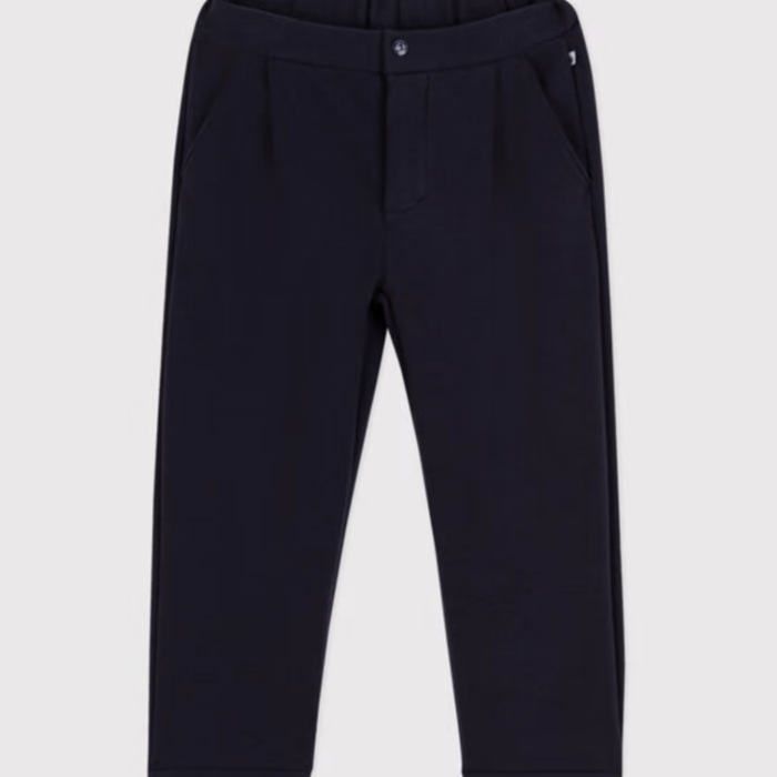 Comfy Fleece Broek Junior - Navy - Petit Bateau Comfy Fleece Broek Junior - Navy - Petit Bateau