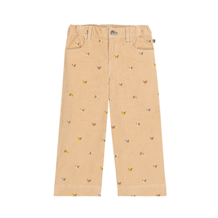 Corduroy Broek - Birds - Petit Bateau Corduroy Broek - Birds - Petit Bateau