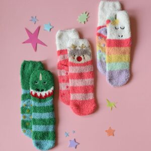 Cosy Slipper Sok - Dino - Rockahula