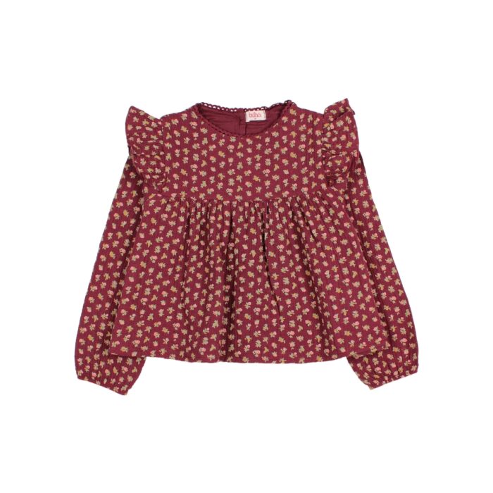Cottage Blouse - Pomegranate - Buho