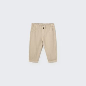 Cotton Pants - Stone - My Little Cozmo