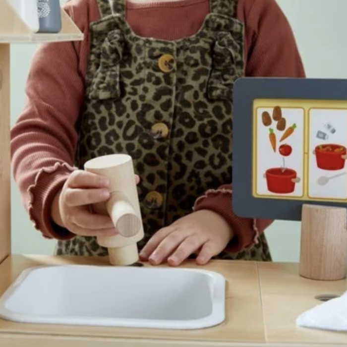 Creative Play - 3 in 1 Keuken. winkeltje en werkplaats - Haba