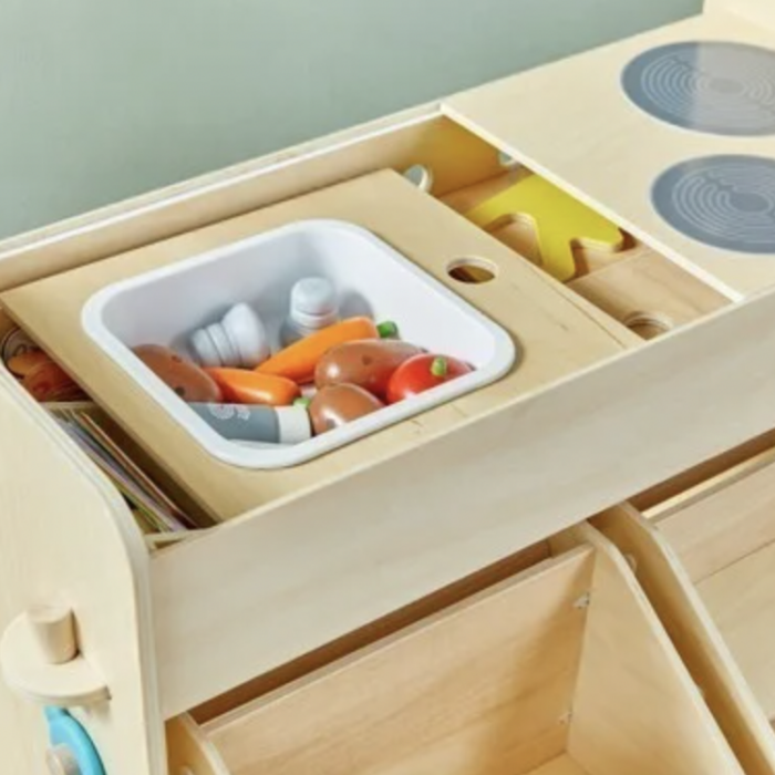 Creative Play - 3 in 1 Keuken. winkeltje en werkplaats - Haba