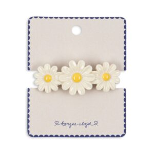 Daisy Big Hair Clip - Antique White - Konges Slojd