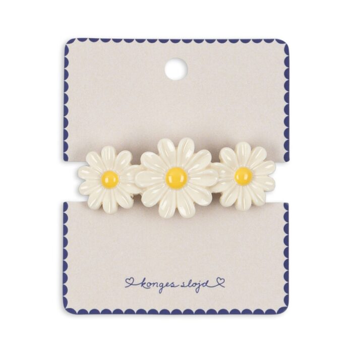 Daisy Big Hair Clip - Antique White - Konges Slojd
