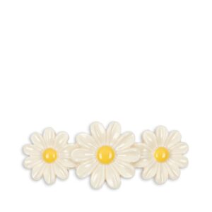 Daisy Big Hair Clip - Antique White - Konges Slojd
