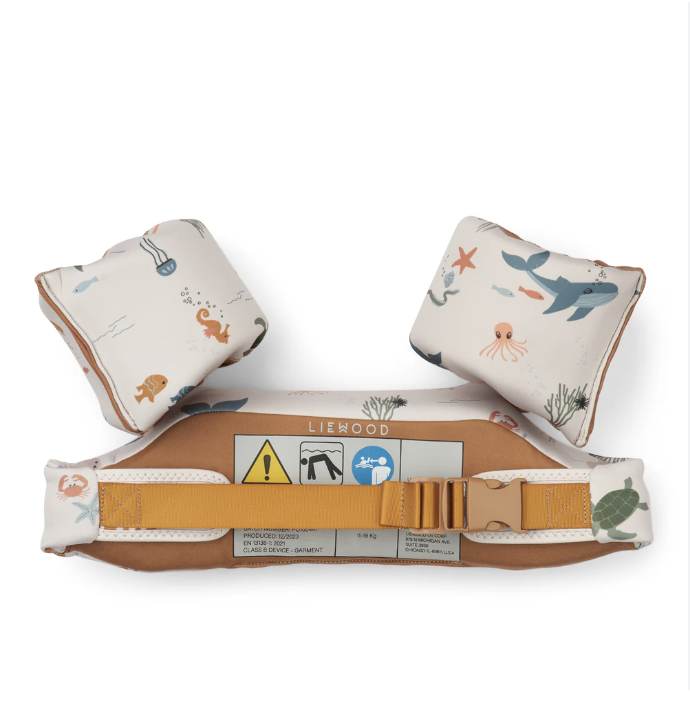 Darko Swim Belt - Sea Creatures Sandy - Liewood Darko Swim Belt - Sea Creatures Sandy - Liewood