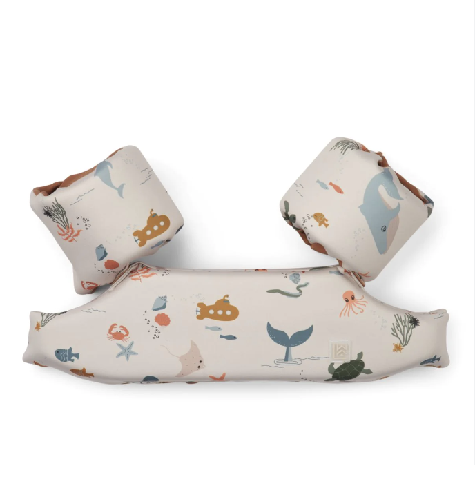 Darko Swim Belt - Sea Creatures Sandy - Liewood Darko Swim Belt - Sea Creatures Sandy - Liewood