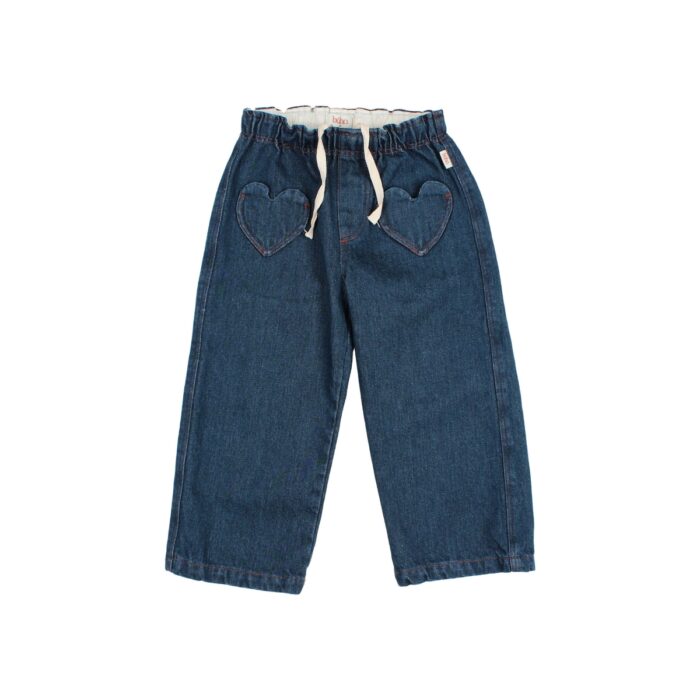 Denim Girly Pants - Denim - Buho