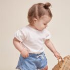Denim Shorts - Denim - Buho