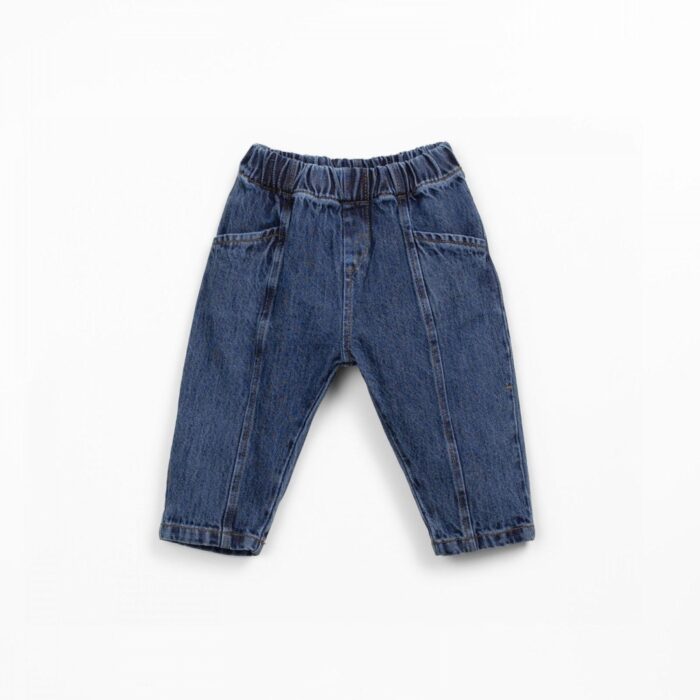 Denim Trousers - Denim - Play Up Denim Trousers - Denim - Play Up
