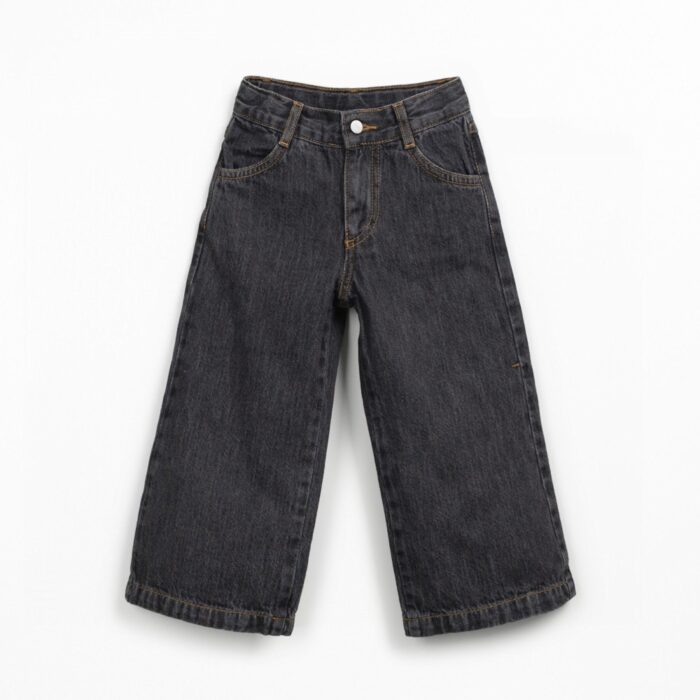 Denim Trousers - Grafite - Play Up Denim Trousers - Grafite - Play Up