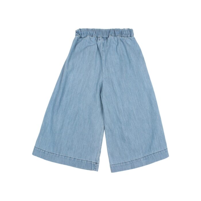 Denim Wide Pants - Denim - Buho Denim Wide Pants - Denim - Buho
