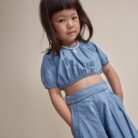 Denim Wide Pants - Denim - Buho