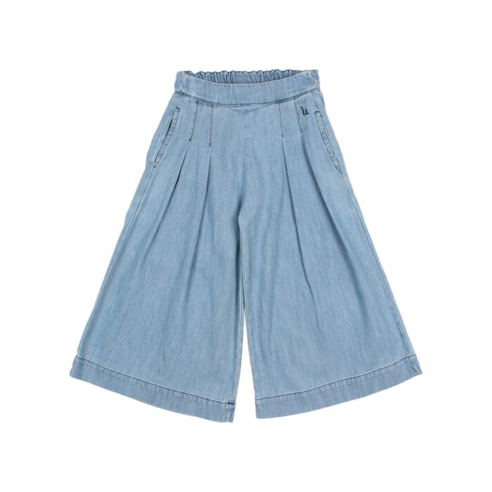 Denim Wide Pants - Denim - Buho Denim Wide Pants - Denim - Buho