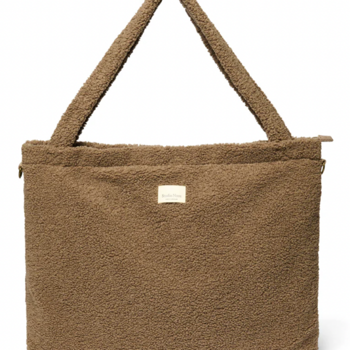 Diaper Bag - Brown Teddy - Studio Noos