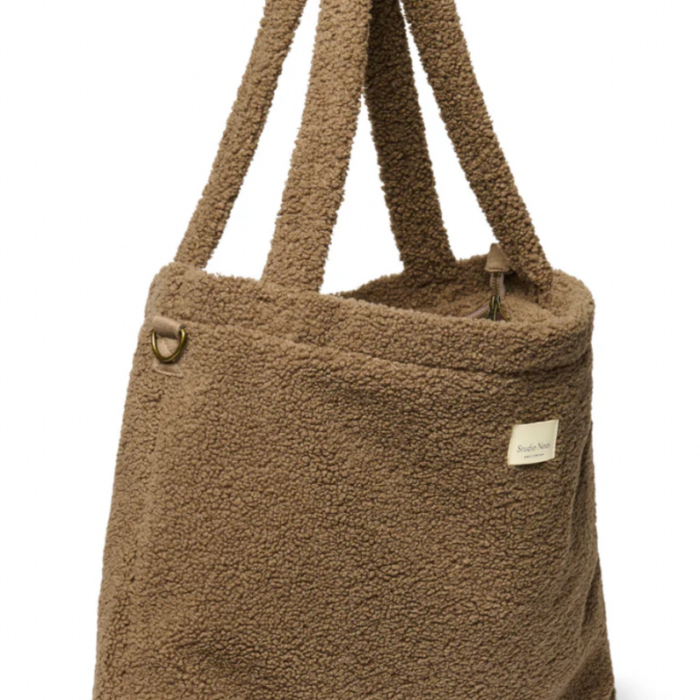 Diaper Bag - Brown Teddy - Studio Noos