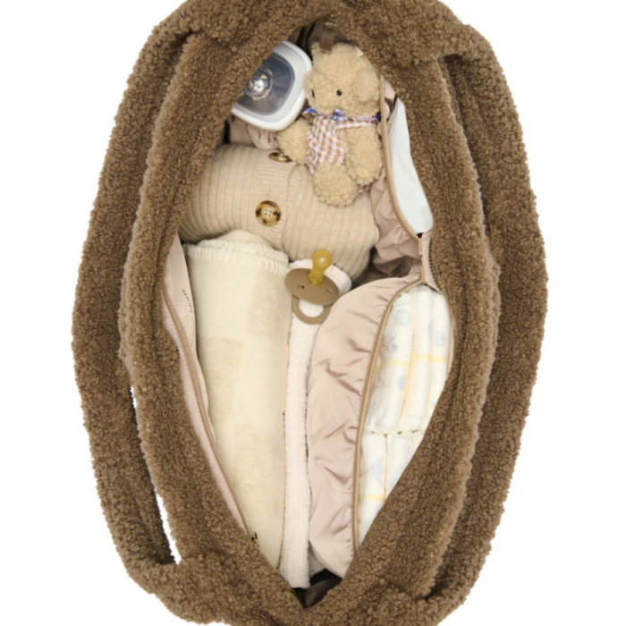 Diaper Bag - Brown Teddy - Studio Noos