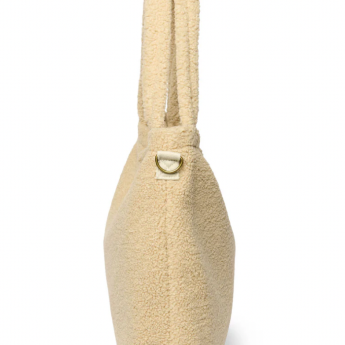 Diaper Bag - Ecru Teddy - Studio Noos