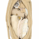 Diaper Bag - Ecru Teddy - Studio Noos