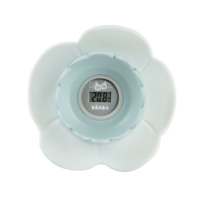 Digitale Badthermometer Lotus - Green Blue - Beaba Digitale Badthermometer Lotus - Green Blue - Beaba