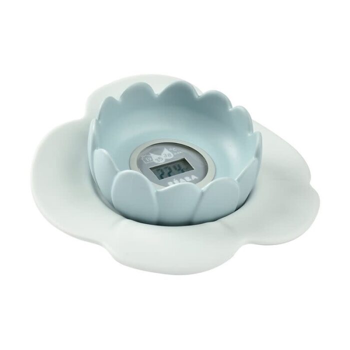 Digitale Badthermometer Lotus - Green Blue - Beaba Digitale Badthermometer Lotus - Green Blue - Beaba