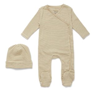 Dio Newborn Set Deux - Dijon Stripe - Konges Slojd