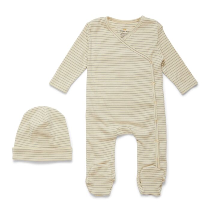 Dio Newborn Set Deux - Quarry Blue Stripe - Konges Slojd Dio Newborn Set Deux - Quarry Blue Stripe - Konges Slojd