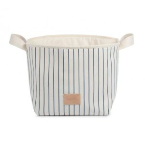 Django Opbergzak - Blue Thin Stripes/Natural - Nobodinoz