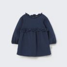 Dobby Denim Dress - My Little Cozmo