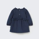 Dobby Denim Dress - My Little Cozmo
