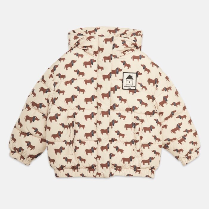 Dogs Puffer Anorak - Sand - Weekend House Kids
