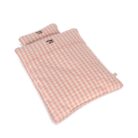 Doll Bedding - Powder Pink Check - Konges Slojd