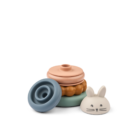 Donata Silicone Stacking Tower - Sandy multi mix - Liewood