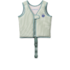 Dove Seersucker Swim Vest - Peppermint / Sandy - Liewood