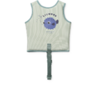 Dove Seersucker Swim Vest - Peppermint / Sandy - Liewood