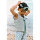 Dove Seersucker Swim Vest - Peppermint / Sandy - Liewood
