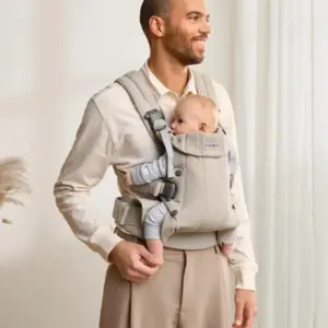 Draagzak Harmony - Light Beige/Woven Melange - Babybjorn