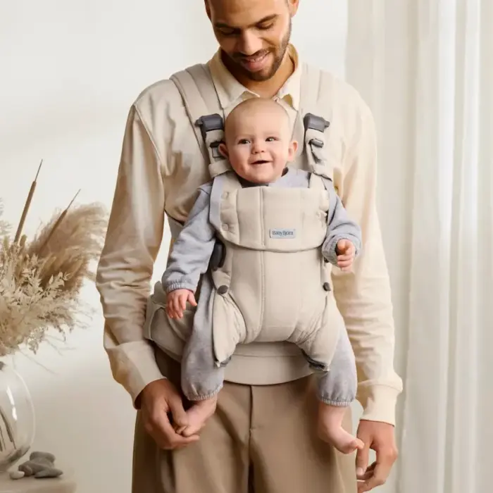 Draagzak Harmony - Light Beige/Woven Melange - Babybjorn
