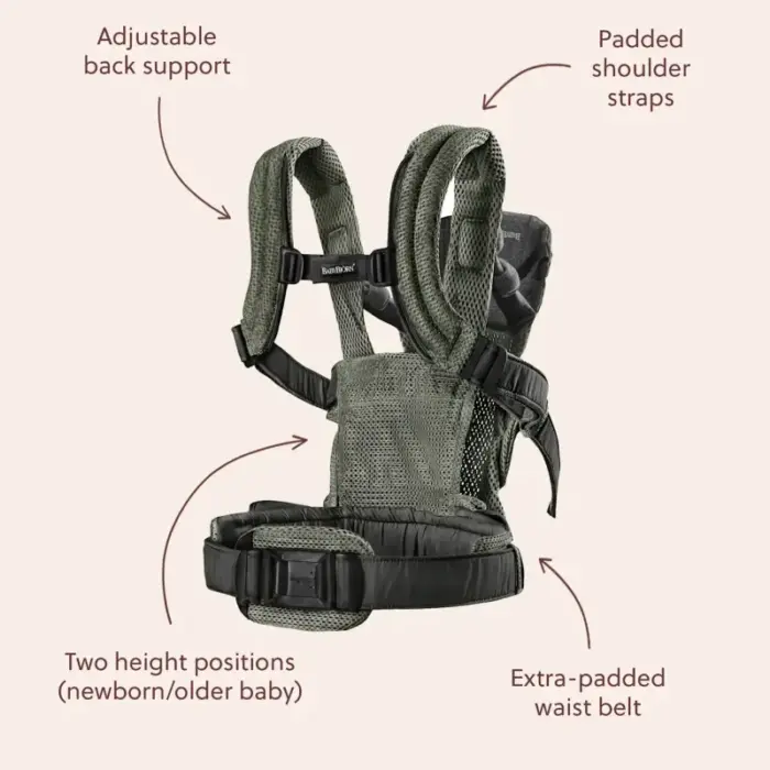 Draagzak Harmony - Light Beige/Woven Melange - Babybjorn