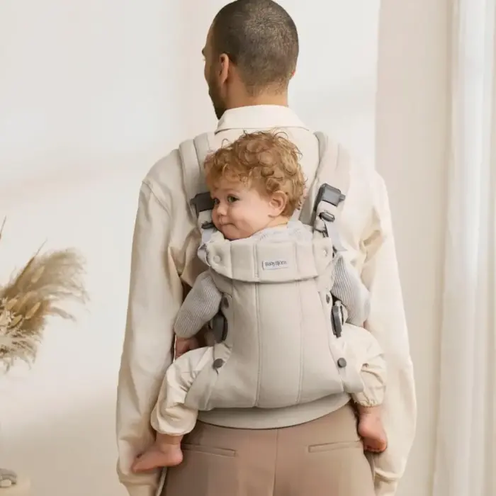 Draagzak Harmony - Light Beige/Woven Melange - Babybjorn