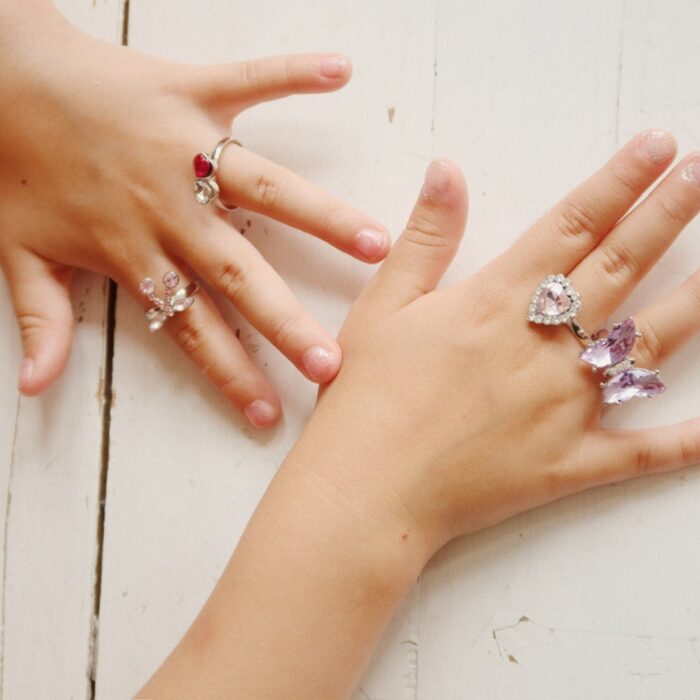 Dreamy Ring Set - Multi - Konges Slojd