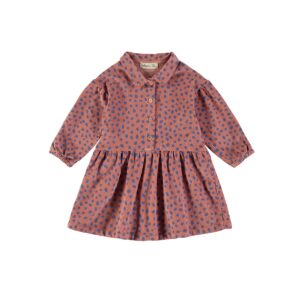 Dress - Animal Print Blush - Babyclic