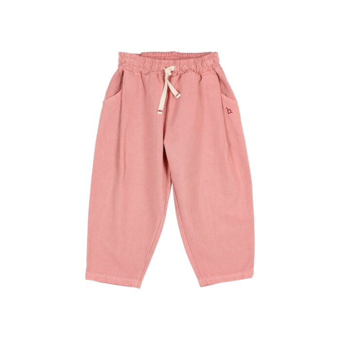 Drill Girly Pants - Peony - Buho