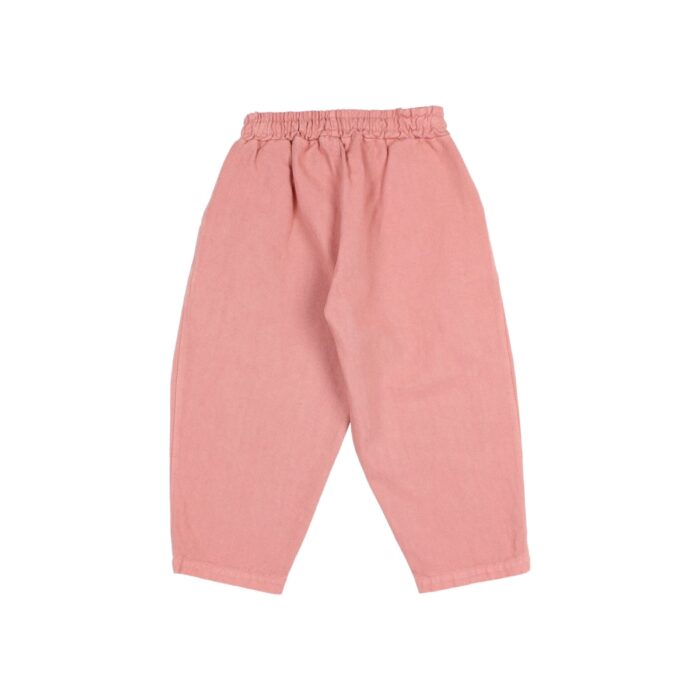 Drill Girly Pants - Peony - Buho
