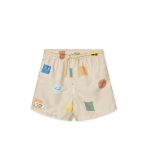 Duke Printed Board Shorts - Smiley / Sandy - Liewood