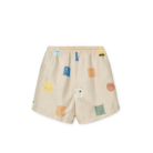 Duke Printed Board Shorts - Smiley / Sandy - Liewood