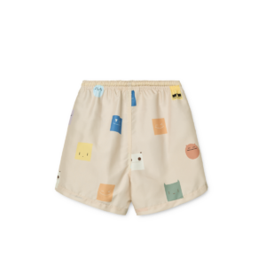 Duke Printed Board Shorts - Smiley / Sandy - Liewood