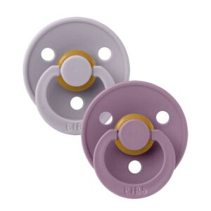 Duo BIBS Anatomical - Fossil Grey/Mauve